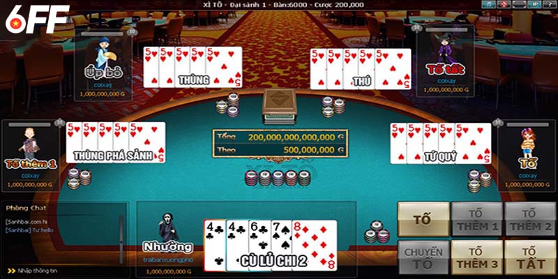 Giới thiệu sơ lược game bài xì tố cho tân thủ