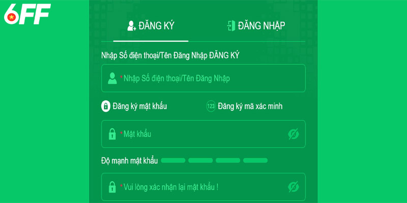 Hướng dẫn đăng ký 6FF từ A đến Z