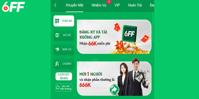 Tổng quan các chương trình khuyến mãi 6FF phổ biến